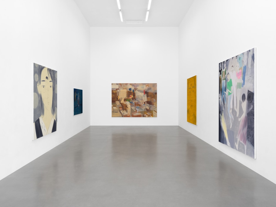 Installation view, Yu Nishimura, Synopsis, Sadie Coles HQ, Davies Street, 08 October - 09 November 2024  © Yu Nishimura. Courtesy of the Artist and Sadie Coles HQ, London.  Photo: Arthur Gray