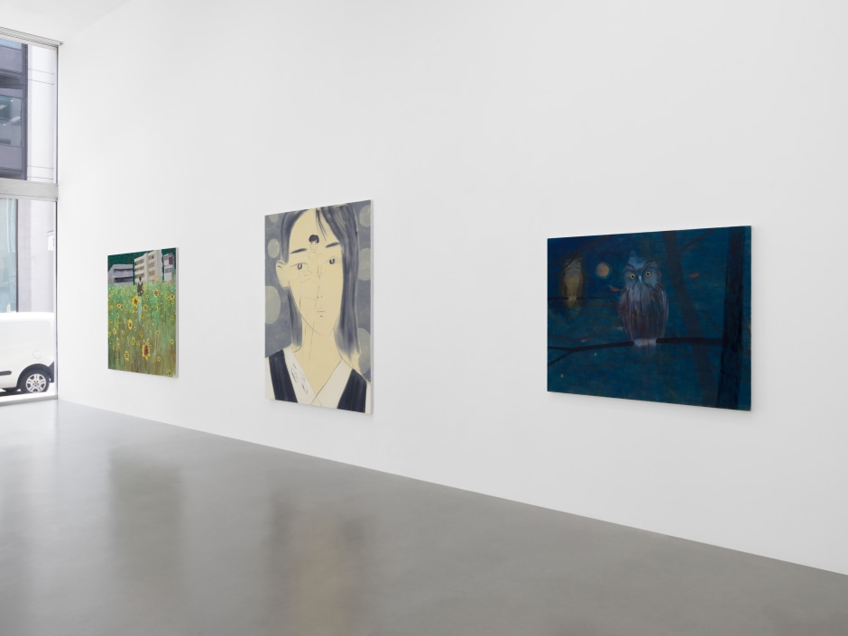 Installation view, Yu Nishimura, Synopsis, Sadie Coles HQ, Davies Street, 08 October - 09 November 2024  © Yu Nishimura. Courtesy of the Artist and Sadie Coles HQ, London.  Photo: Arthur Gray