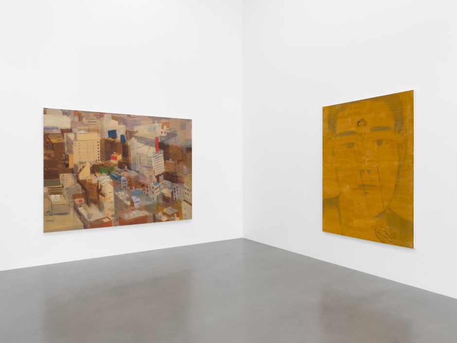 Installation view, Yu Nishimura, Synopsis, Sadie Coles HQ, Davies Street, 08 October - 09 November 2024  © Yu Nishimura. Courtesy of the Artist and Sadie Coles HQ, London.  Photo: Arthur Gray