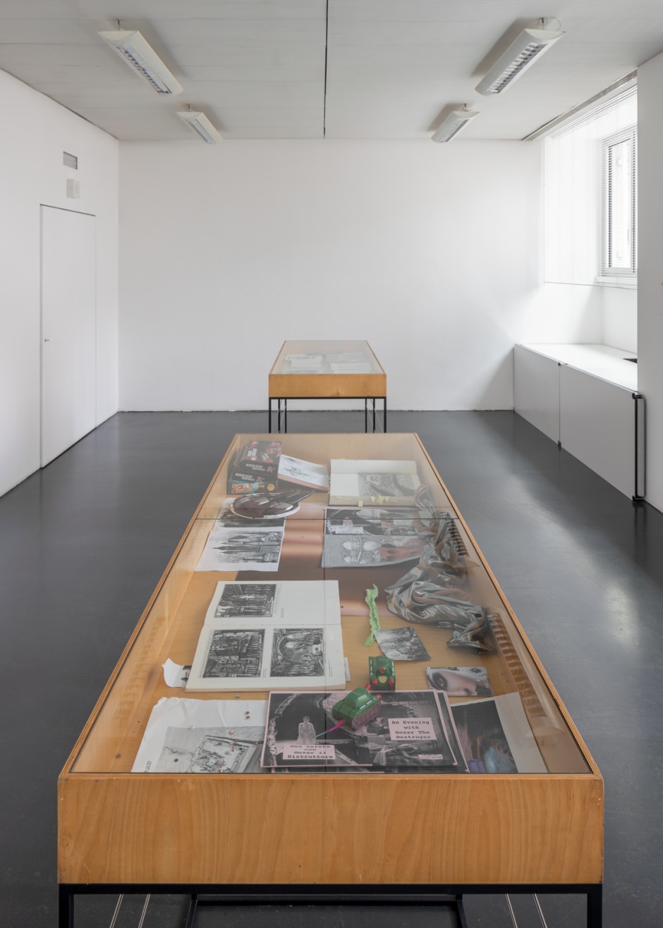 Installation view, Monster Chetwynd, Zuul, Istituto Svizzero, Milan, 20 September - 24 November 2024  © Monster Chetwynd. Courtesy of the Artist and Sadie Coles HQ, London.  Photo: Giulio Boem