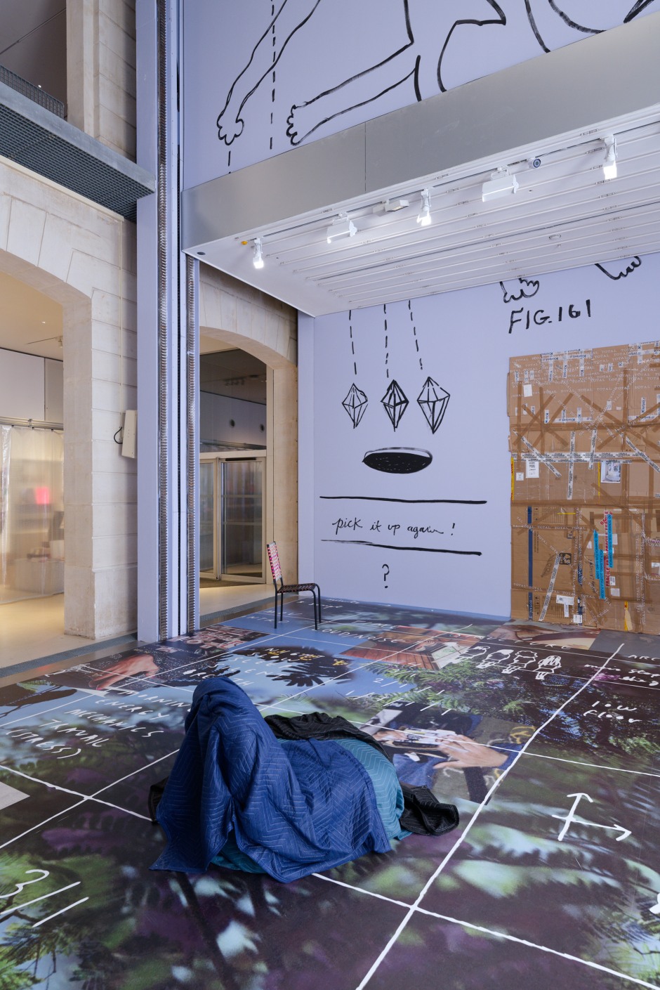 Installation view, Martine Syms, Total, Lafayette Anticipations, Paris, France, 16 October 2024 - 9 February 2025  © Martine Syms. Courtesy of the Artist and Lafayette Anticipations, Paris.  Photo: Aurélien Mole