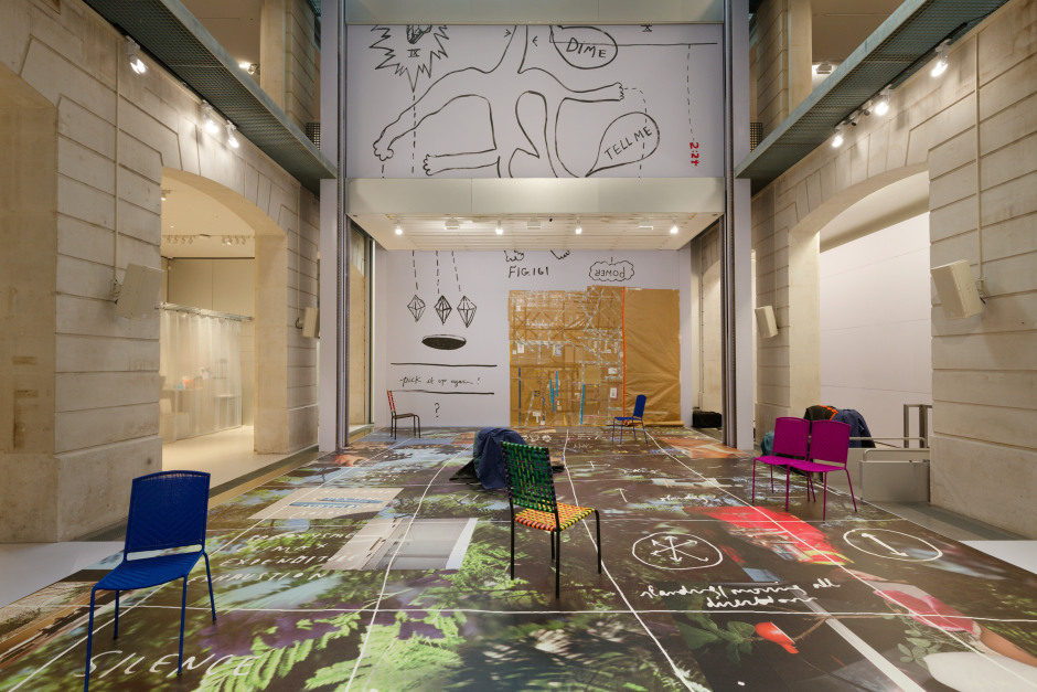 Installation view, Martine Syms, Total, Lafayette Anticipations, Paris, France, 16 October 2024 - 9 February 2025  © Martine Syms. Courtesy of the Artist and Lafayette Anticipations, Paris.  Photo: Aurélien Mole