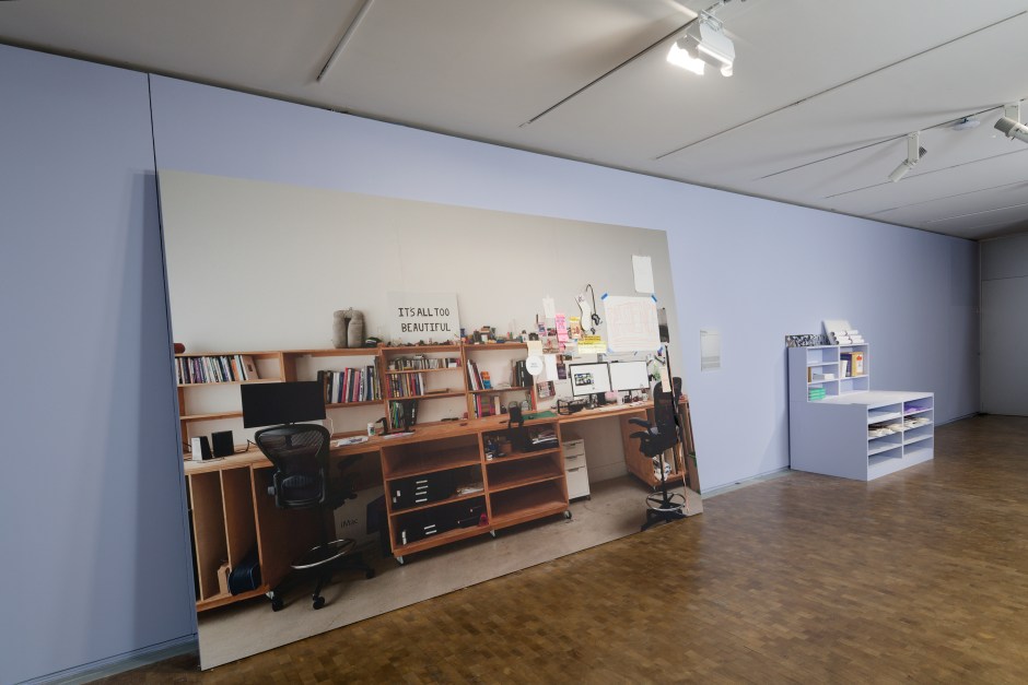 Installation view, Martine Syms, Total, Lafayette Anticipations, Paris, France, 16 October 2024 - 9 February 2025  © Martine Syms. Courtesy of the Artist and Lafayette Anticipations, Paris.  Photo: Aurélien Mole