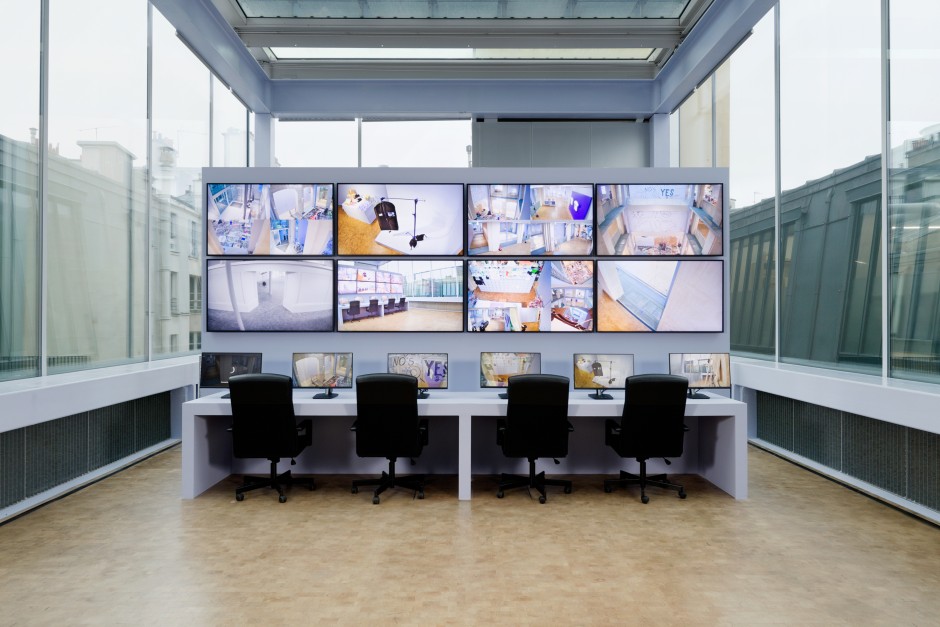 Installation view, Martine Syms, Total, Lafayette Anticipations, Paris, France, 16 October 2024 - 9 February 2025  © Martine Syms. Courtesy of the Artist and Lafayette Anticipations, Paris.  Photo: Aurélien Mole