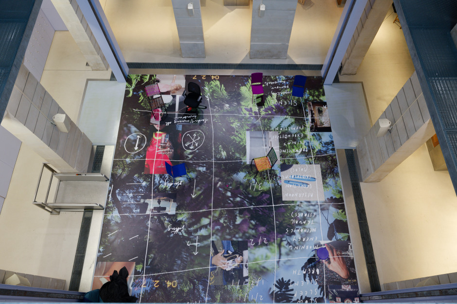 Installation view, Martine Syms, Total, Lafayette Anticipations, Paris, France, 16 October 2024 - 9 February 2025  © Martine Syms. Courtesy of the Artist and Lafayette Anticipations, Paris.  Photo: Aurélien Mole