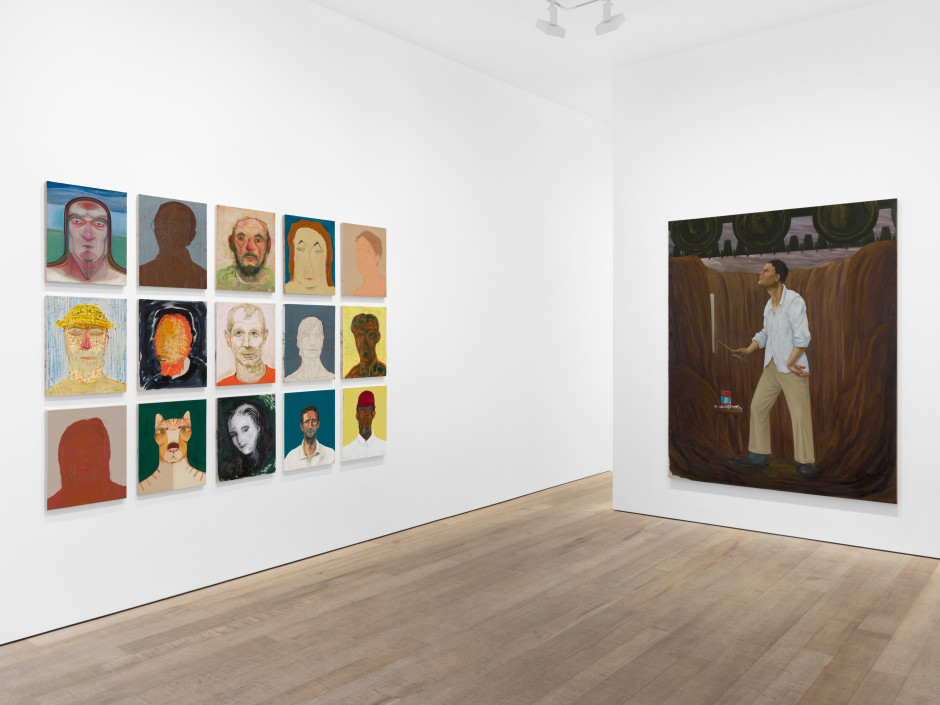 Installation view, Nicole Eisenman, Sadie Coles HQ, 8 Bury Street SW1, 13 November 2024 - 25 January 2025  © Nicole Eisenman. Courtesy of the Artist and Sadie Coles HQ, London.  Photo: Arthur Gray