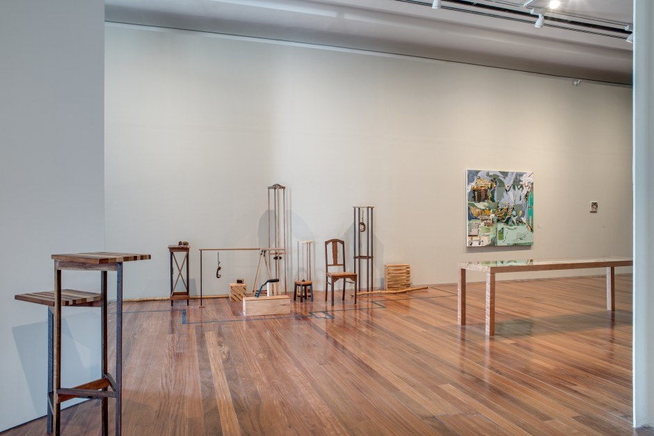 Installation view, Lucia Laguna, Enquanto bebo a água, a água me bebe, MAR Museo de Arte do Rio, Rio De Janiero, Brazil, 29 November 2016 - 26 February 2017  © Lucia Laguna. Courtesy of the Artist, MAR RJ and Fortes D'Aloia & Gabriel, São Paulo/Rio de Janeiro.  Photo: Mario Grisolli