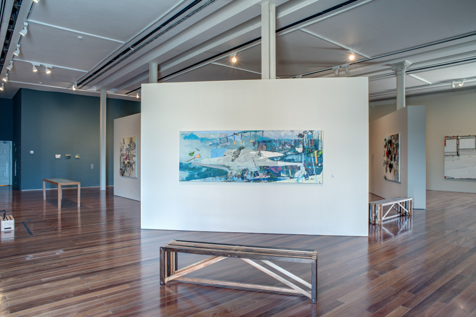 Installation view, Lucia Laguna, Enquanto bebo a água, a água me bebe, MAR Museo de Arte do Rio, Rio De Janiero, Brazil, 29 November 2016 - 26 February 2017  © Lucia Laguna. Courtesy of the Artist, MAR RJ and Fortes D'Aloia & Gabriel, São Paulo/Rio de Janeiro.  Photo: Mario Grisolli