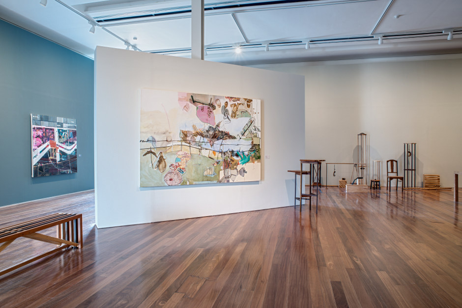 Installation view, Lucia Laguna, Enquanto bebo a água, a água me bebe, MAR Museo de Arte do Rio, Rio De Janiero, Brazil, 29 November 2016 - 26 February 2017  © Lucia Laguna. Courtesy of the Artist, MAR RJ and Fortes D'Aloia & Gabriel, São Paulo/Rio de Janeiro.  Photo: Mario Grisolli