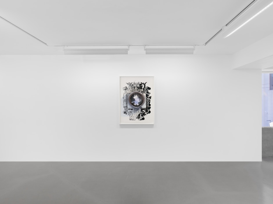 Installation view, Seth Price, Sadie Coles HQ, 1 Davies Street W1, 20 November 2024 - 08 February 2025  © Seth Price. Courtesy the Artist and Sadie Coles HQ, London.  Photo: Arthur Gray