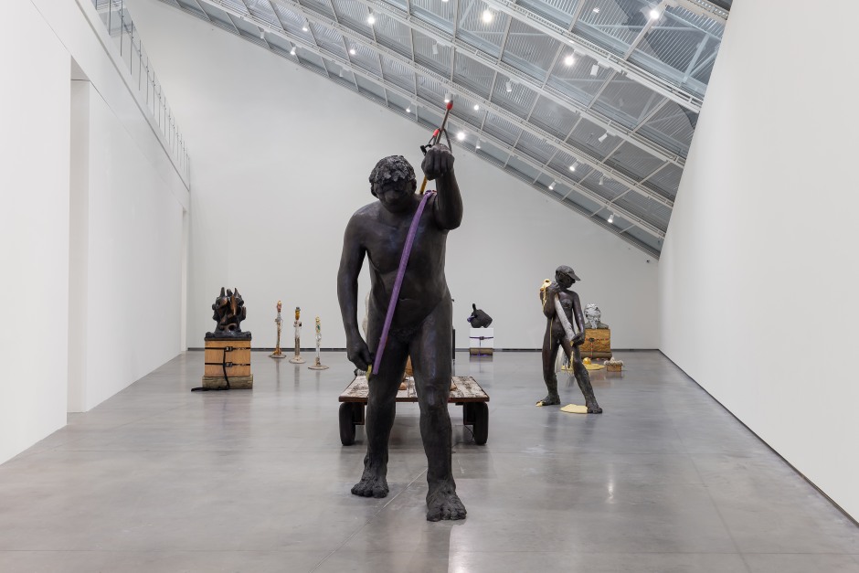 Installation view, Nicole Eisenman, Giant Without A Body, Astrup Fearnley Museet, 28 January - 29 May 2021  © Nicole Eisenman. Courtesy of the Artist and Astrup Fearnley Museet, Olso.  Photo: Christian Øen
