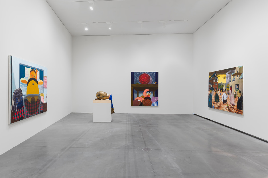 Installation view, Nicole Eisenman, Giant Without A Body, Astrup Fearnley Museet, 28 January - 29 May 2021  © Nicole Eisenman. Courtesy of the Artist and Astrup Fearnley Museet, Olso.  Photo: Christian Øen