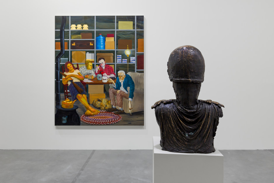 Installation view, Nicole Eisenman, Giant Without A Body, Astrup Fearnley Museet, 28 January - 29 May 2021  © Nicole Eisenman. Courtesy of the Artist and Astrup Fearnley Museet, Olso.  Photo: Christian Øen