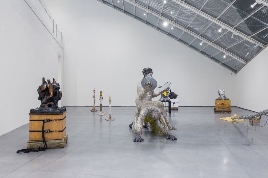 Installation view, Nicole Eisenman, Giant Without A Body, Astrup Fearnley Museet, 28 January - 29 May 2021  © Nicole Eisenman. Courtesy of the Artist and Astrup Fearnley Museet, Olso.  Photo: Christian Øen