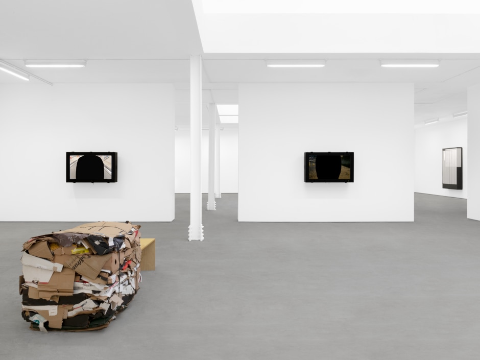 Installation view, Klara Liden, Square Moon, Sadie Coles HQ, Kingly Street, 26 November 2024 - 15 February 2025  © Klara Liden. Courtesy of the Artist and Sadie Coles HQ, London.  Photo: Katie Morrison