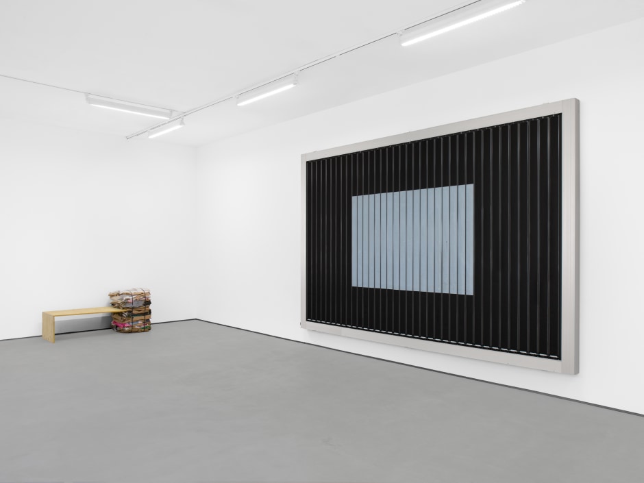 Installation view, Klara Liden, Square Moon, Sadie Coles HQ, Kingly Street, 26 November 2024 - 15 February 2025  © Klara Liden. Courtesy of the Artist and Sadie Coles HQ, London.  Photo: Katie Morrison