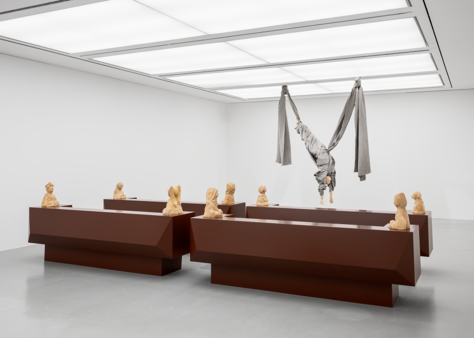 Installation view, Paloma Varga Weisz, Multiface, Kestner Gesellschaft, 07 December 2024 - 02 March 2025  © Paloma Varga Weisz. Courtesy the Artist and Kestner Gesellschaft, Hamburg.  Photo: Volker Crone