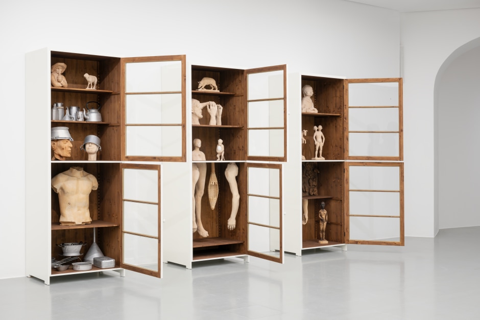 Installation view, Paloma Varga Weisz, Multiface, Kestner Gesellschaft, 07 December 2024 - 02 March 2025  © Paloma Varga Weisz. Courtesy the Artist and Kestner Gesellschaft, Hamburg.  Photo: Volker Crone