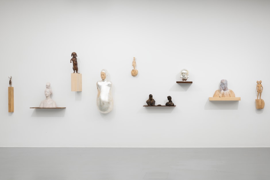Installation view, Paloma Varga Weisz, Multiface, Kestner Gesellschaft, 07 December 2024 - 02 March 2025  © Paloma Varga Weisz. Courtesy the Artist and Kestner Gesellschaft, Hamburg.  Photo: Volker Crone