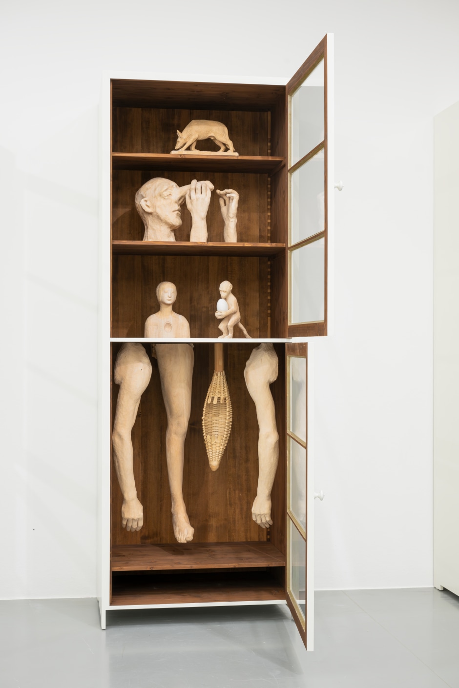 Installation view, Paloma Varga Weisz, Multiface, Kestner Gesellschaft, 07 December 2024 - 02 March 2025  © Paloma Varga Weisz. Courtesy the Artist and Kestner Gesellschaft, Hamburg.  Photo: Volker Crone