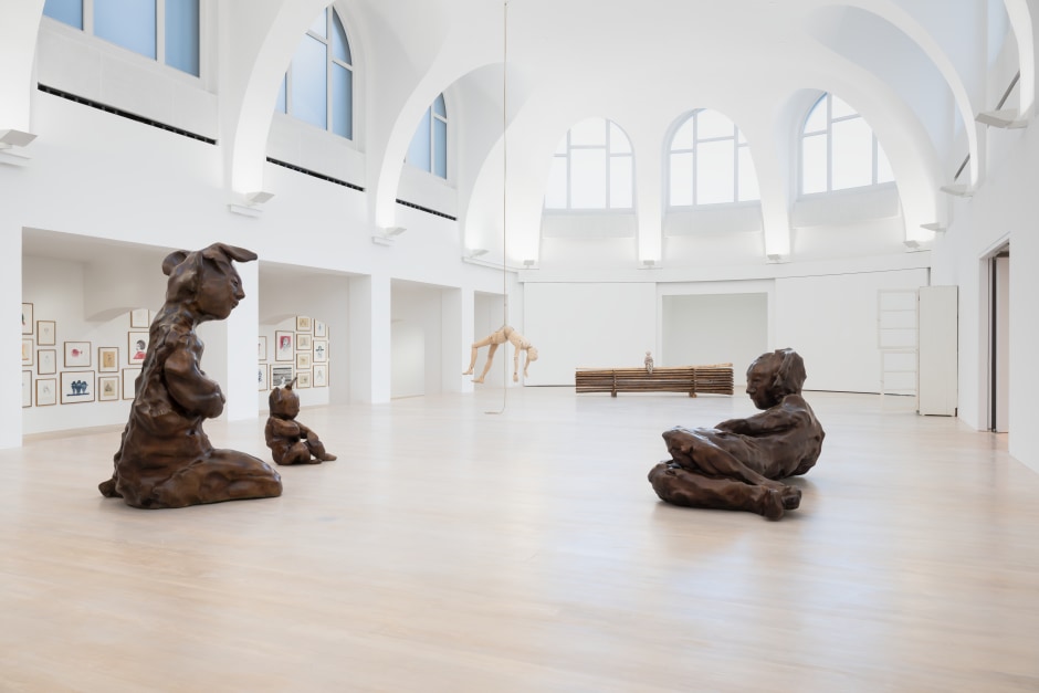 Installation view, Paloma Varga Weisz, Multiface, Kestner Gesellschaft, 07 December 2024 - 02 March 2025  © Paloma Varga Weisz. Courtesy the Artist and Kestner Gesellschaft, Hamburg.  Photo: Volker Crone