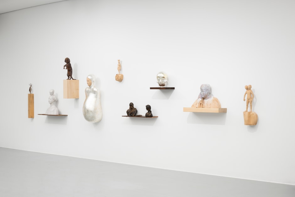 Installation view, Paloma Varga Weisz, Multiface, Kestner Gesellschaft, 07 December 2024 - 02 March 2025  © Paloma Varga Weisz. Courtesy the Artist and Kestner Gesellschaft, Hamburg.  Photo: Volker Crone