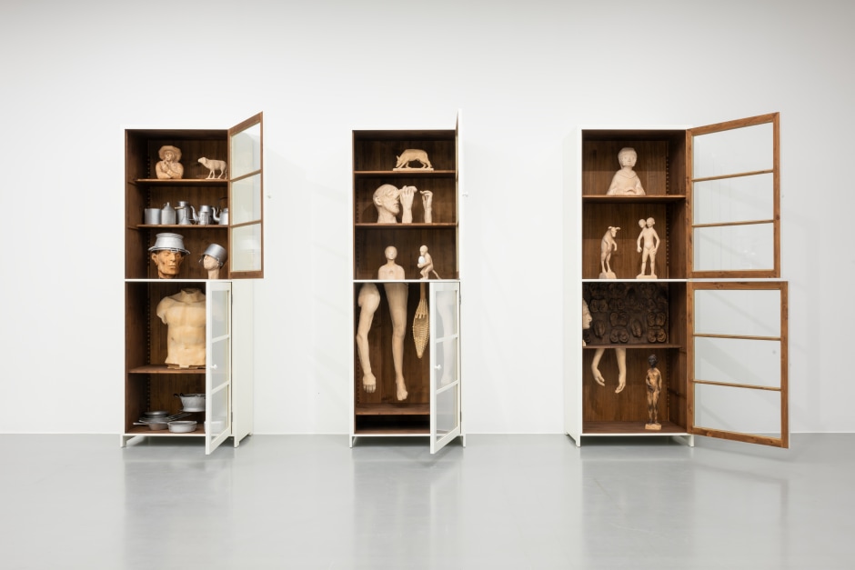 Installation view, Paloma Varga Weisz, Multiface, Kestner Gesellschaft, 07 December 2024 - 02 March 2025  © Paloma Varga Weisz. Courtesy the Artist and Kestner Gesellschaft, Hamburg.  Photo: Volker Crone