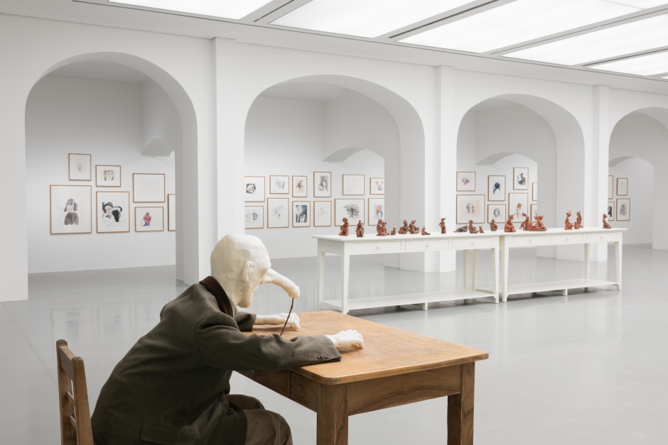 Installation view, Paloma Varga Weisz, Multiface, Kestner Gesellschaft, 07 December 2024 - 02 March 2025  © Paloma Varga Weisz. Courtesy the Artist and Kestner Gesellschaft, Hamburg.  Photo: Volker Crone