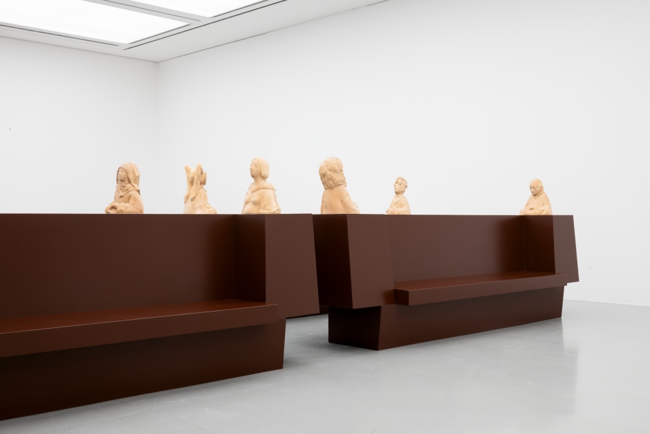 Installation view, Paloma Varga Weisz, Multiface, Kestner Gesellschaft, 07 December 2024 - 02 March 2025  © Paloma Varga Weisz. Courtesy the Artist and Kestner Gesellschaft, Hamburg.  Photo: Volker Crone