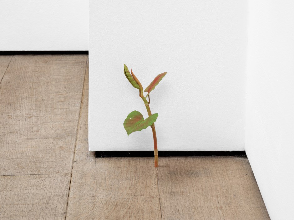 Knotweed, 2025  painted on wood  18 x 7 x 8 cm / 7 ⅛ x 2 ¾ x 3 ⅛ in  © Suda Yoshihiro. Courtesy of the Artist and Sadie Coles HQ, London.  Photo: Arthur Gray
