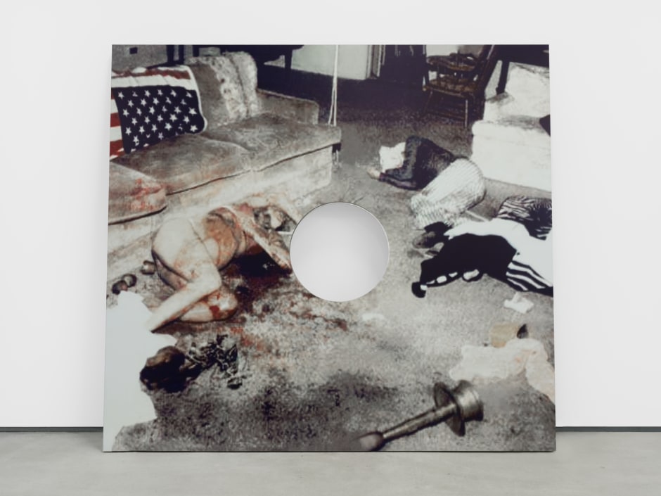 Miss Tate, 2025  UV print on honeycomb aluminium  178 x 194 cm / 70 ⅛ x 76 ⅜ in