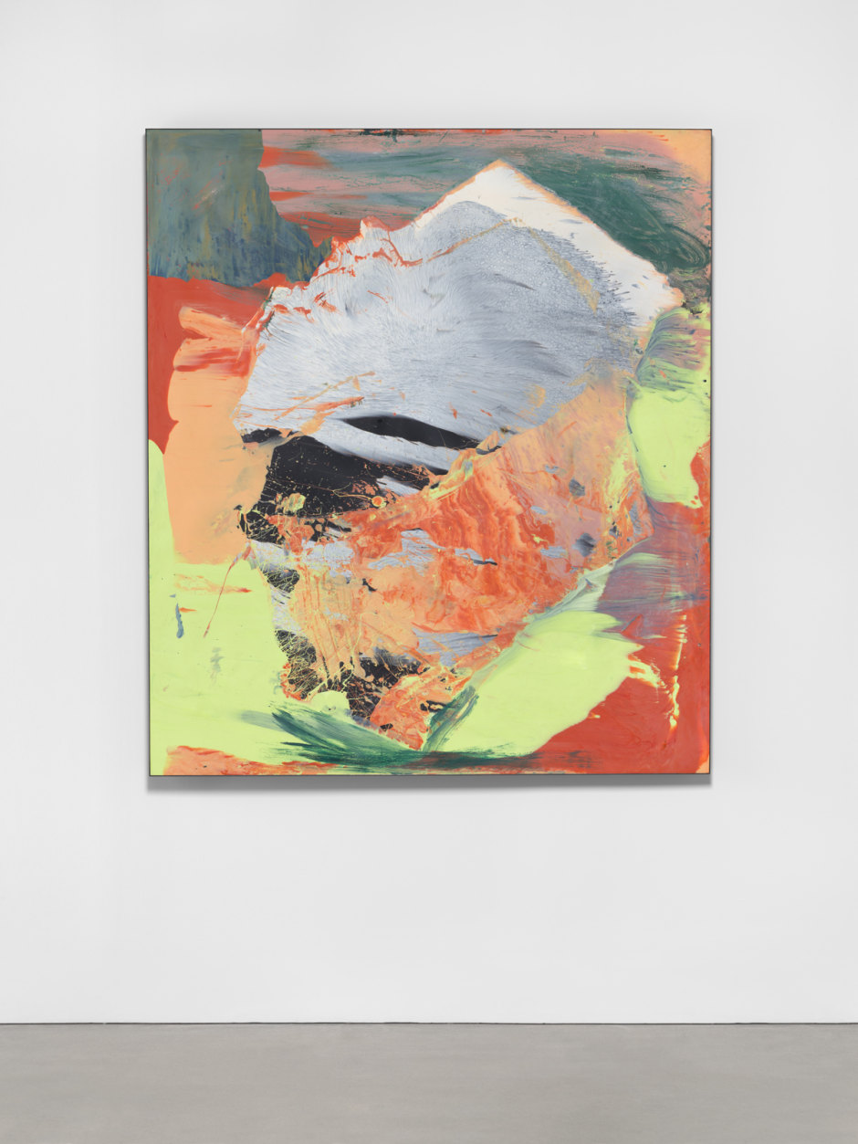 Untitled, 2021  cast urethane resin, fiberglass, epoxy  175.6 x 153.3 x 4 cm / 69 ⅛ x 60 ⅜ x 1 ⅝ in