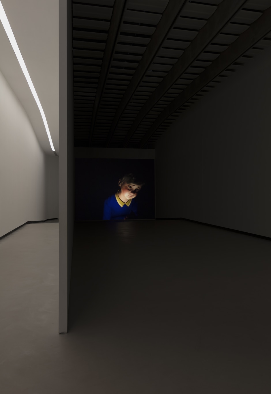 Installation views, MAXXI Bulgari Prize 2018, Mus MAXXI, Rome, Italy, 1 June - 4 November 2018  Photo: Andrea Rossetti  © Diego Marcon. Courtesy the artist and Sadie Coles HQ, London.  Photo: Andrea Rossetti
