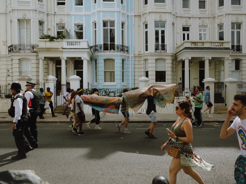 Performance view, Alvaro Barrington, Notting Hill Carnival, Notting Hill, London, 27 August - 29 August 2022