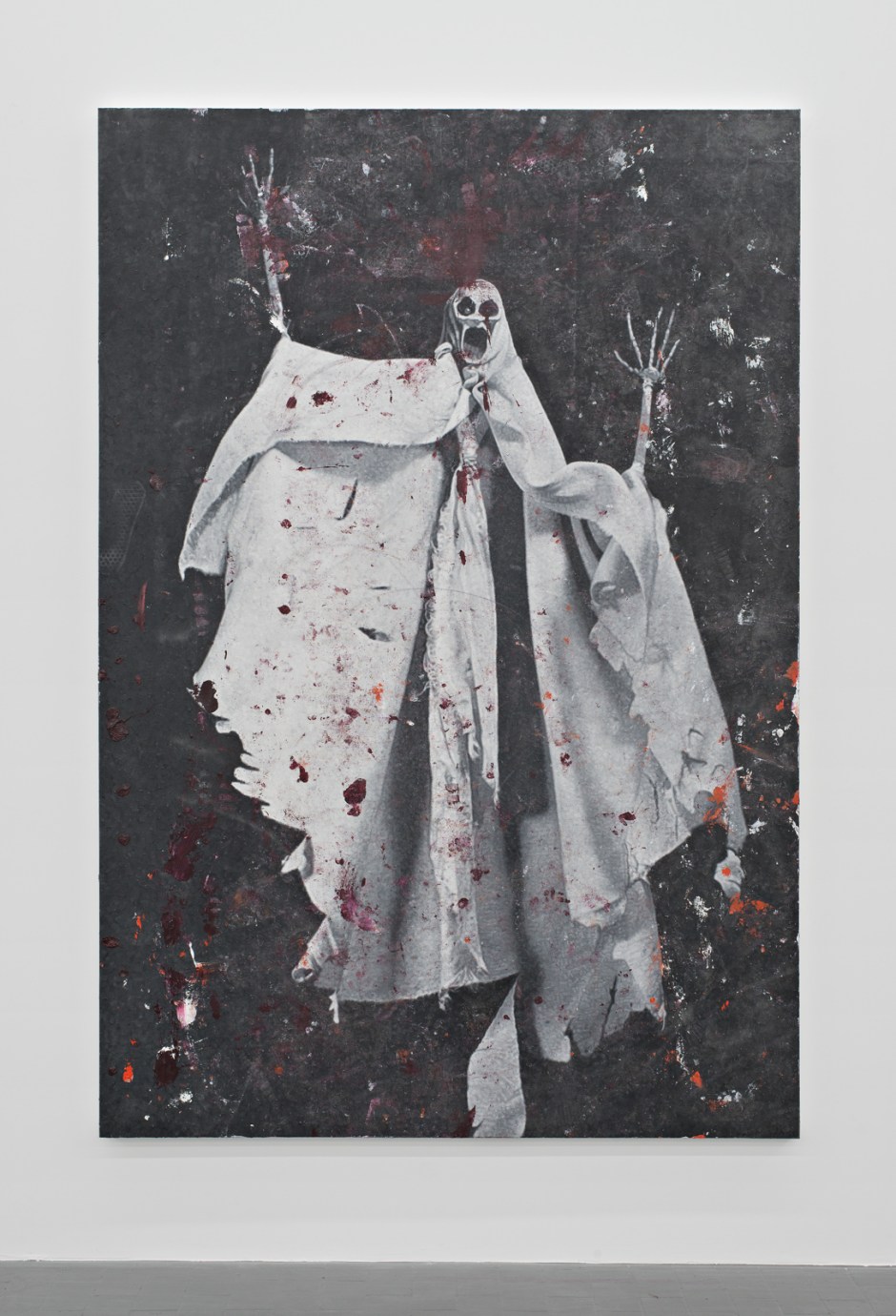 Rudolf Stingel  Untitled, 2015  oil on canvas  241.3 x 165.7cm / 95 x 65 ¼ in