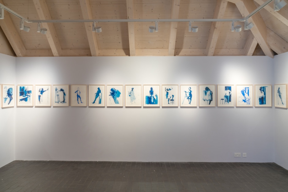Installation view, Lisa Brice, Chartleston Trust, Lewes, 19 May–30 August 2021  © Lisa Brice, courtesy Charleston Trust