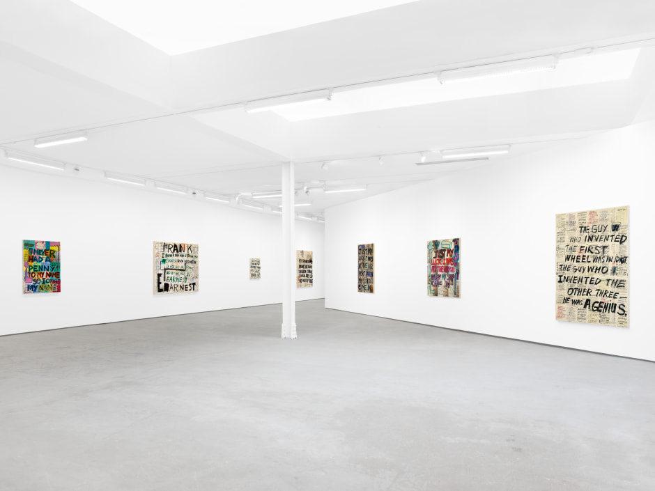 Installation view, Richard Prince, Everyday, Sadie Coles HQ, 62 Kingly Street, 29 March - 5 May 2023  © Richard Prince, courtesy Sadie Coles HQ, London  Photo: Katie Morrison
