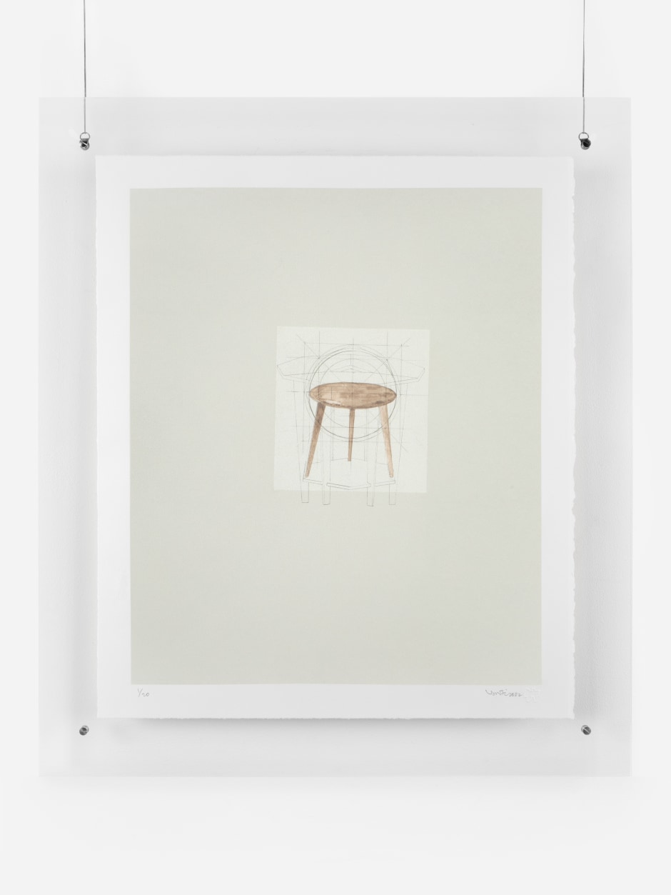 Yu Ji  Untitled No.3  2023  prints, collage, charcoal  site size: 68 x 58 cm / 26 ¾ x 22 ⅞ in  frame size: 82.2 x 72 x 1.4 cm / 32 ⅜ x 28 ⅜ x ½ in