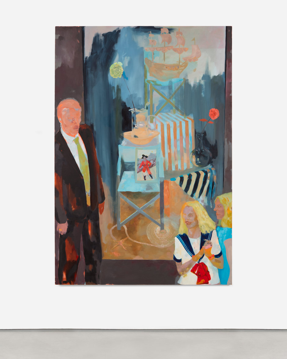 Display Fruits of Equanimity, 2022  oil on canvas  190 x 130 x 3 cm / 74 ¾ x 51 ⅛ x 1 ⅛ in