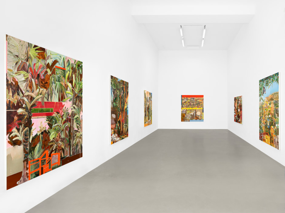 Installation view, Lucia Laguna, Life is only possible reinvented, Sadie Coles HQ, 1 Davies St, London, 09 November - 17 December 2022  © Lucia Laguna, courtesy Sadie Coles HQ, London  Photo: Katie Morrison
