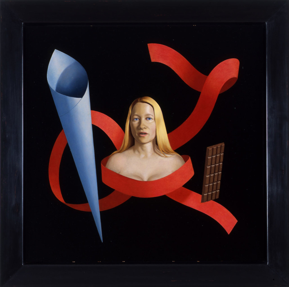 Young Woman with Chocolate, 2007
