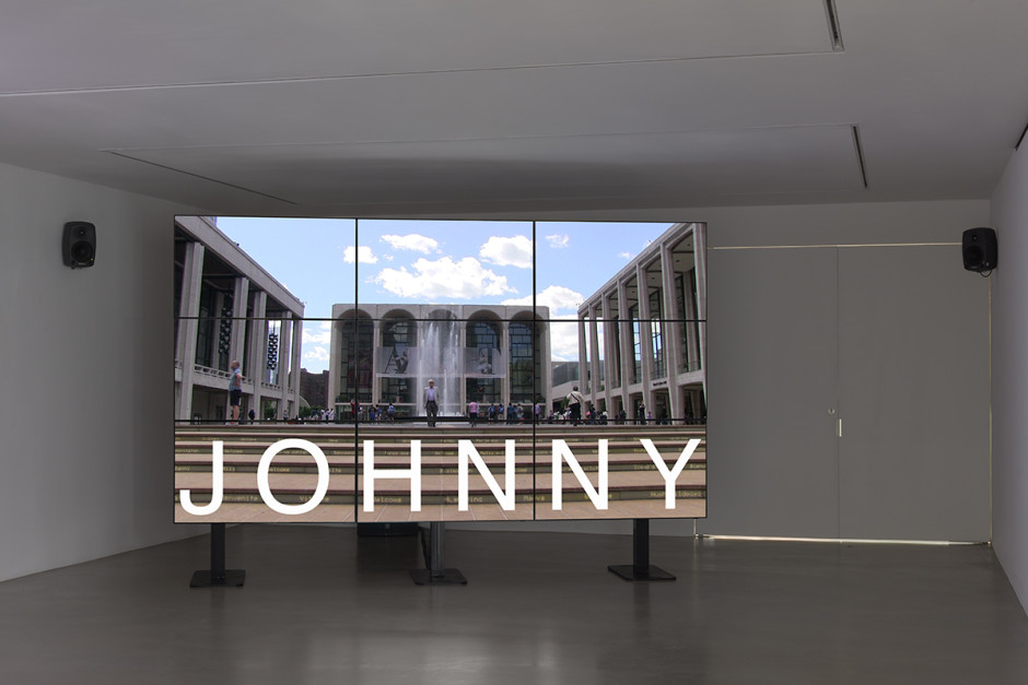 Johnny Installation View, 2017