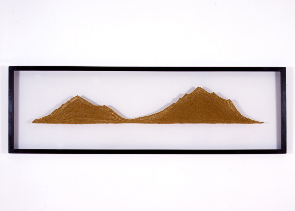 Single Strand Shapes: Forward Motion (landscape #2), 2006