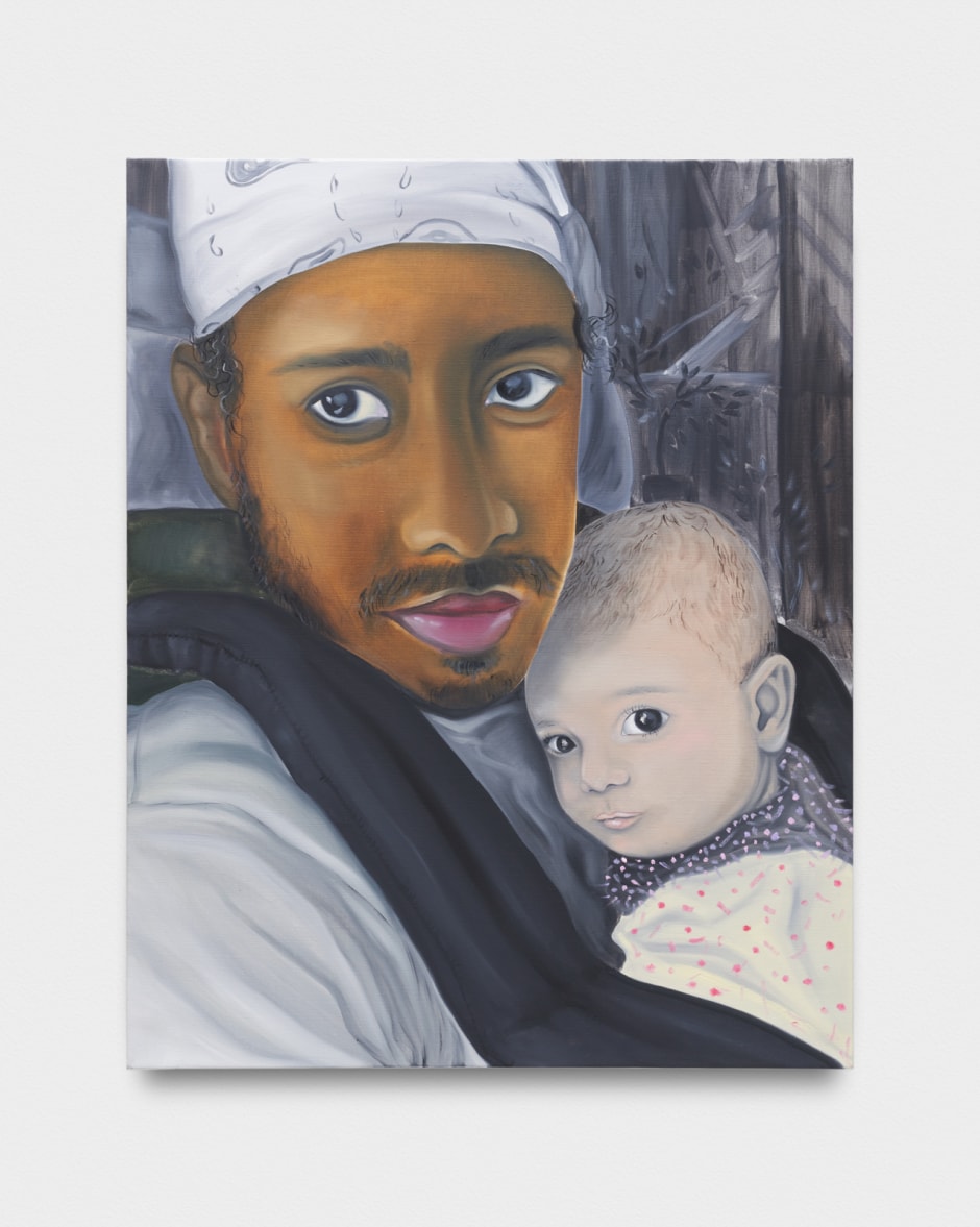 A father’s painting 2, 2022  oil on linen  76.2 x 61 cm / 30 x 24 in