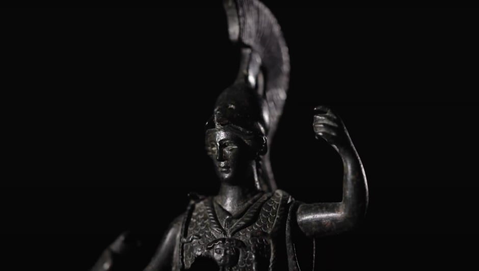 Martin Clist talks about a Roman bronze Minerva