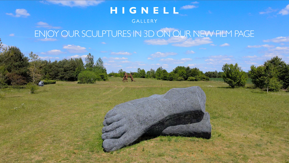 Enjoy our sculpture in 3D on our brand new film page.