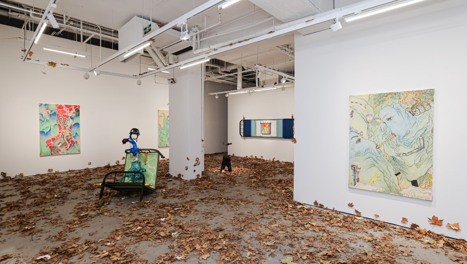 青山肚里有蛔虫，惟典空间，上海 Roundworm Delights in the Landscape, WD Art Space, Shanhai 2025.11.11-12.14