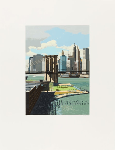 East River, New York (from the portfolio "Kinderstern"), 1989