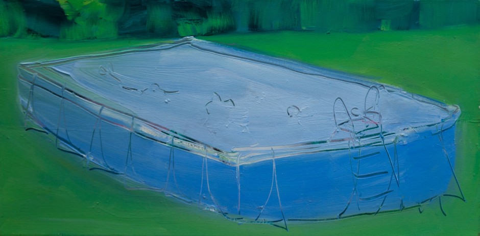 Melora Griffis, in the pool, 2016