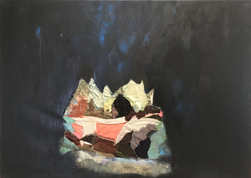Melora Griffis, grief cave 1 (his), 2018